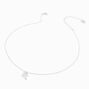 Silver Zodiac Embellished Pendant Necklace - Scorpio,