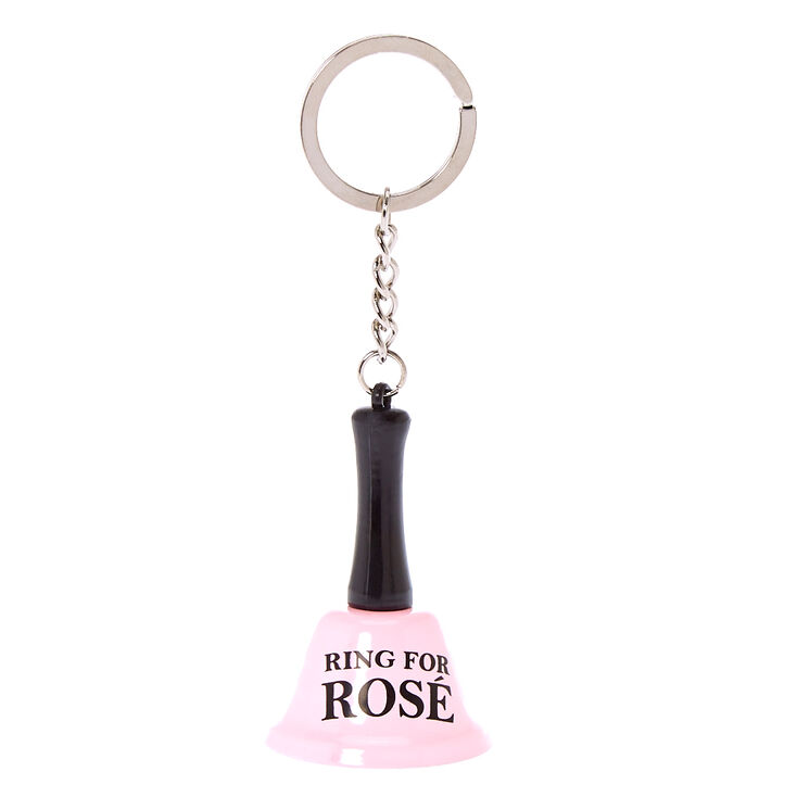Ring For Rosé Bell Keychain,