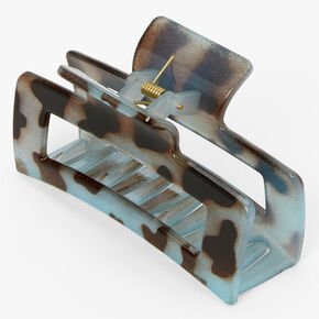 Rectangle Tortoiseshell Medium Hair Claw,