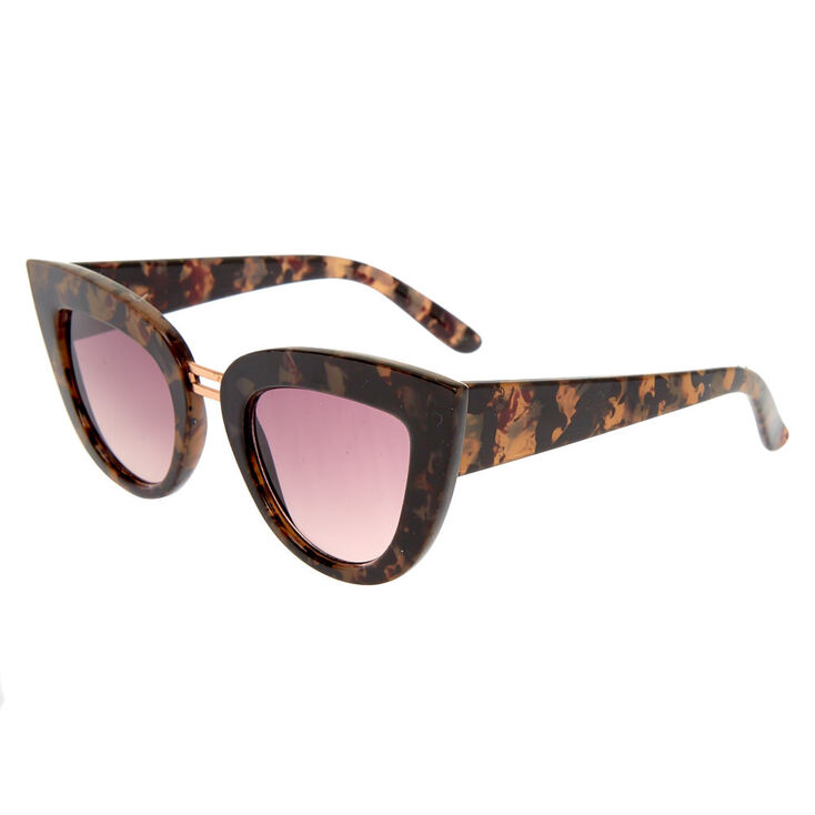 Tortoise Shell Cateye Sunglasses,