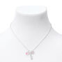 Silver Zodiac Charm Pendant Necklace - Gemini,