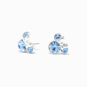&copy;Disney Minnie Mouse Birthstone Sterling Silver Stud Earrings - December,