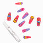 Nerds&reg; Icing Exclusive Squareletto Vegan Faux Nail Set - 24 Pack,