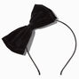 Black Velvet Bow Headband,