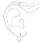 Sterling Silver 12MM Hoop Earrings,