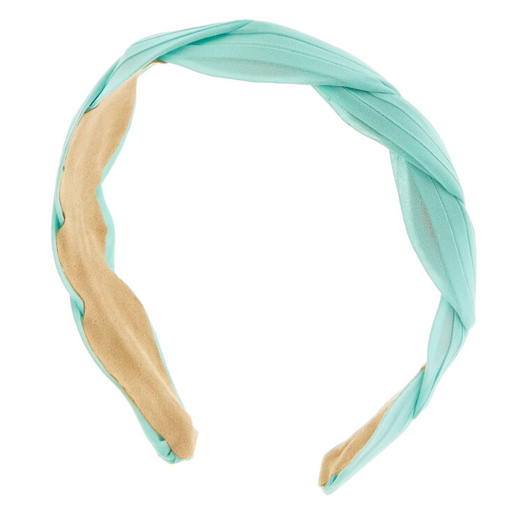 Kara Twist Mint Headband,