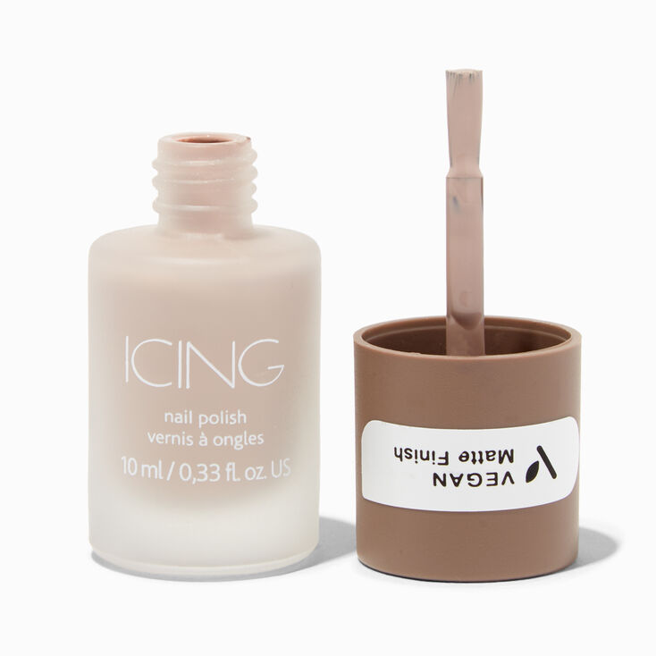 Vegan Matte Effect Nail Polish - Nude,