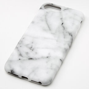 White Marble Protective Phone Case - Fits iPhone&reg; 6/7/8 Plus,