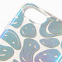 Holographic Happy Face Protective Phone Case - Fits iPhone&reg; 6/7/8/SE,