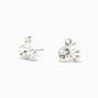 &copy;Disney Minnie Mouse Birthstone Sterling Silver Stud Earrings - April,