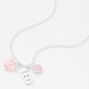 Silver Zodiac Charm Pendant Necklace - Leo,
