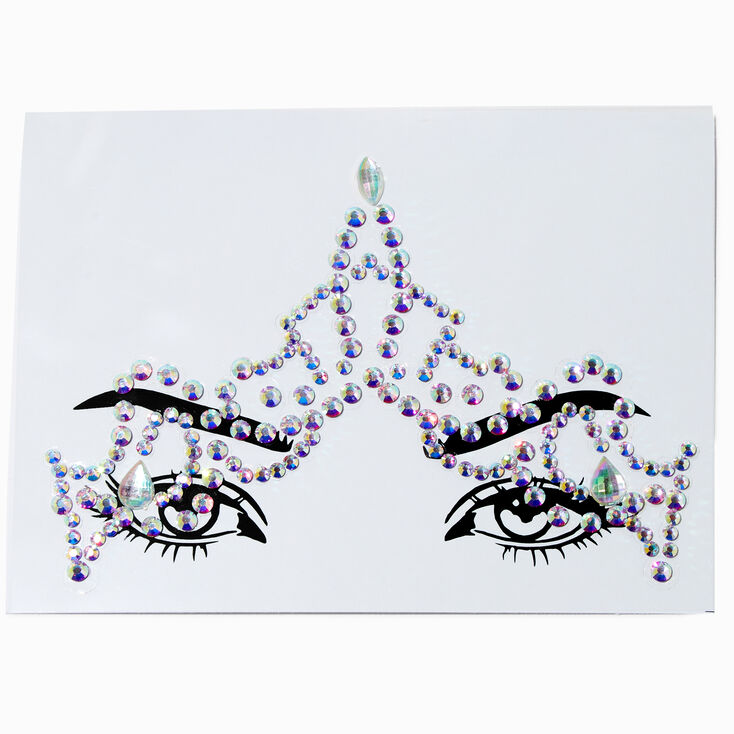 Iridescent Tiara Forehead Gems,