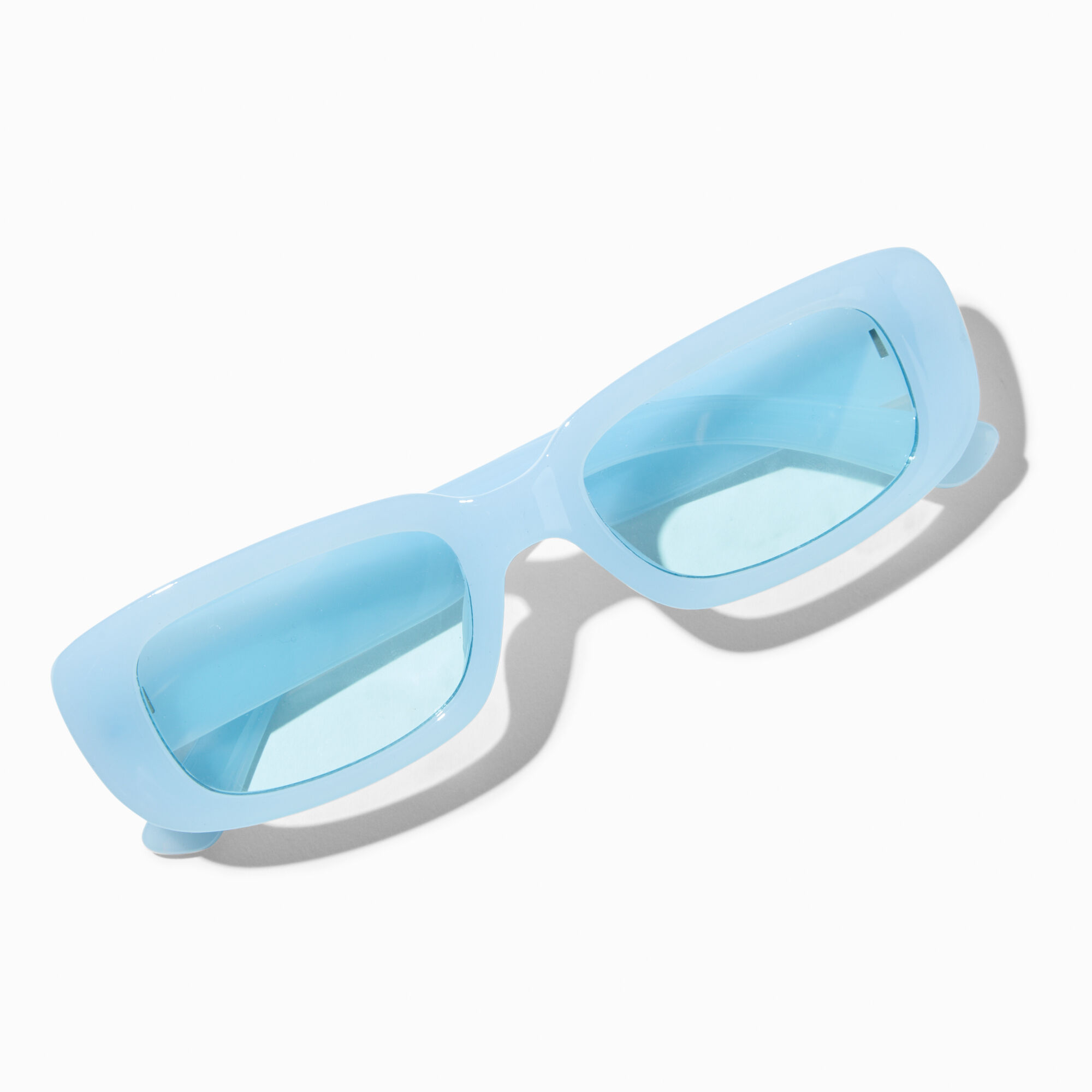 Blue rectangle sunglasses new arrivals