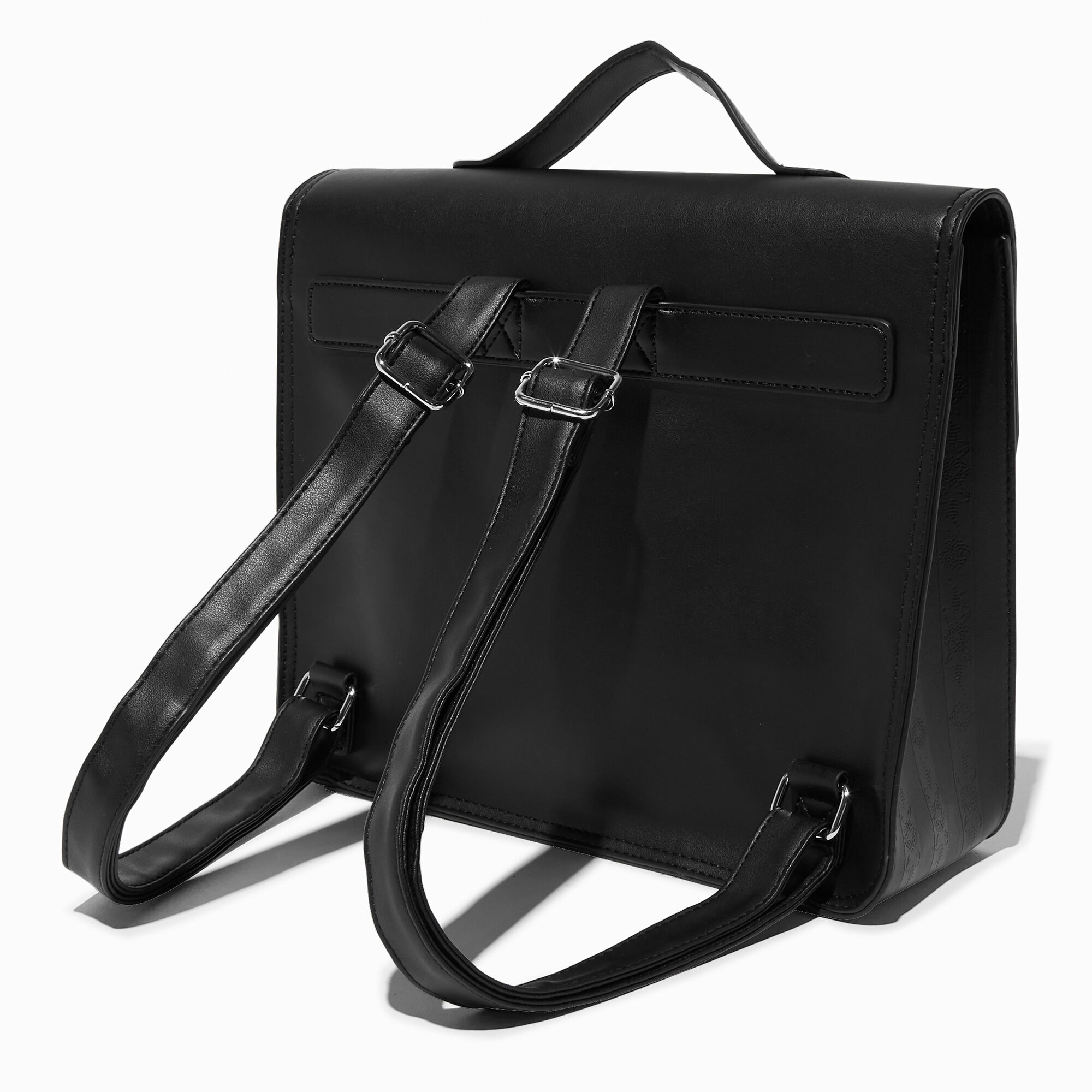 Wednesday Black Satchel Backpack Icing US