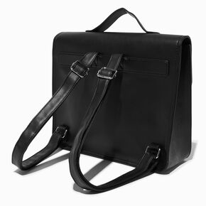 Wednesday&trade; Black Mini Satchel Backpack,