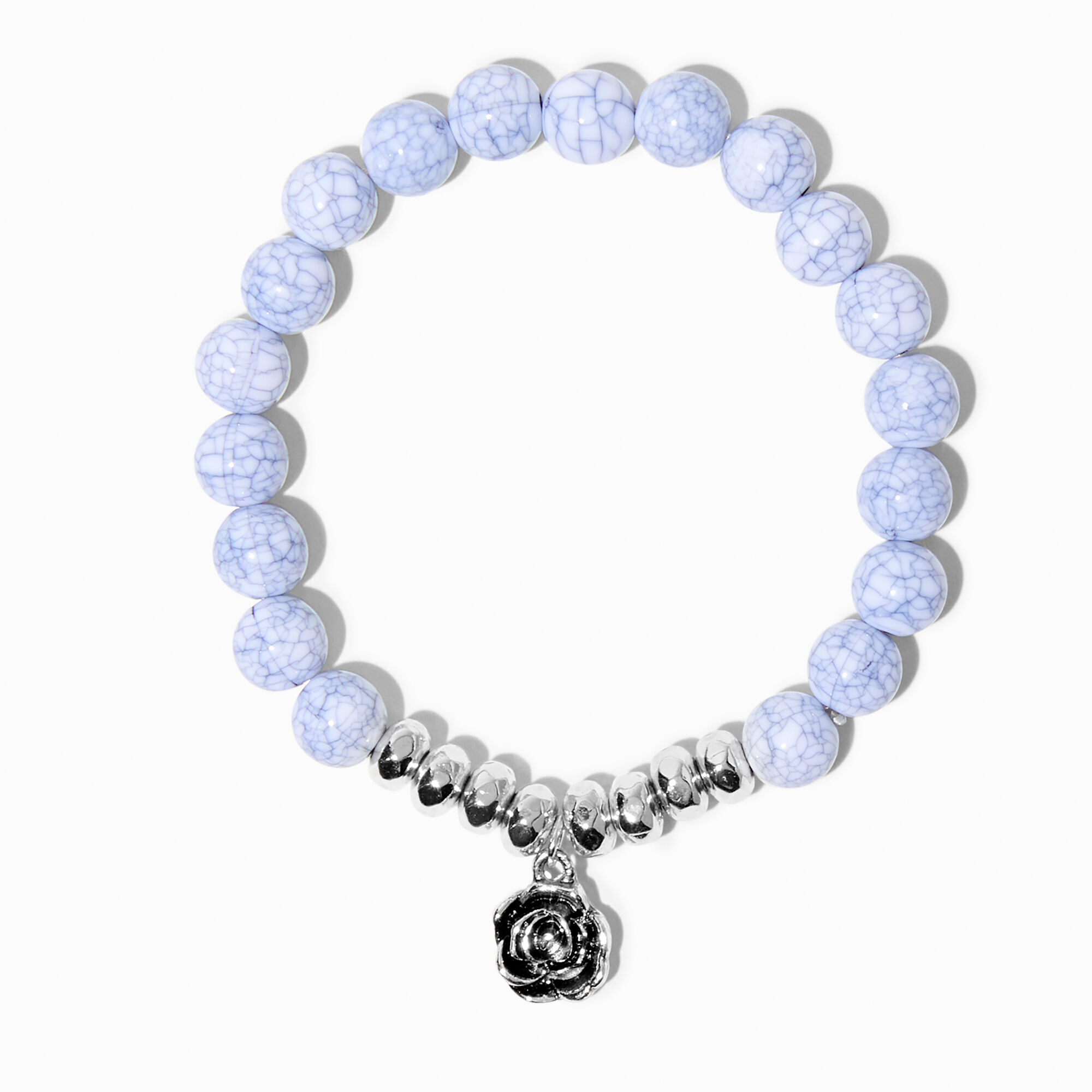 Blue clearance marble bracelet