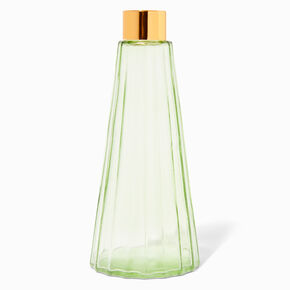 Translucent Green Bottle Vase,