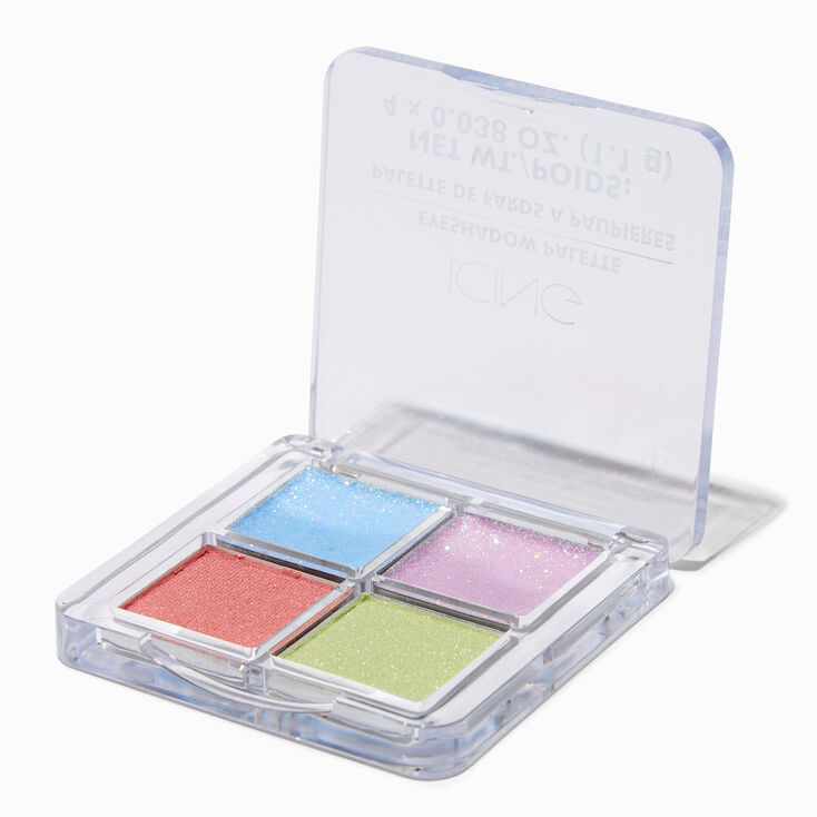 Pastel Shimmer Quad Eyeshadow Palette,