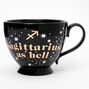 Black Ceramic Zodiac Mug - Sagittarius,