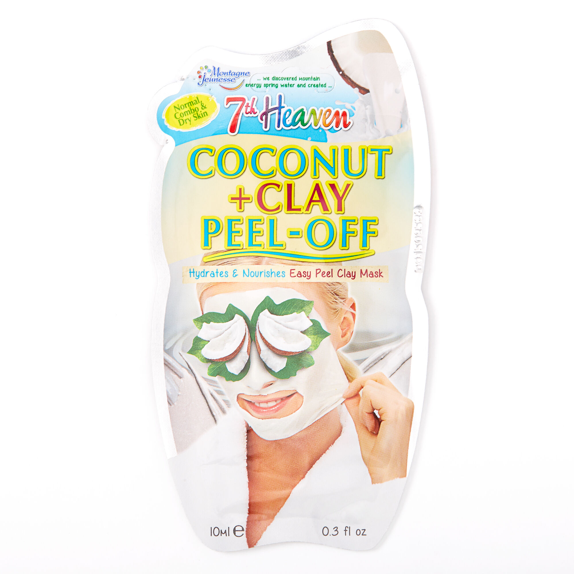 7th Heaven Coconut Clay Peel Off Face Mask Icing Us