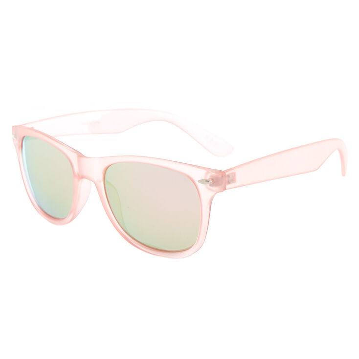 Retro Frost Sunglasses - Pink,