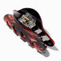 Black &amp; Red Swirl Resin Hair Claw,