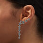 Crystal Star Crawler Ear Cuff Earring,