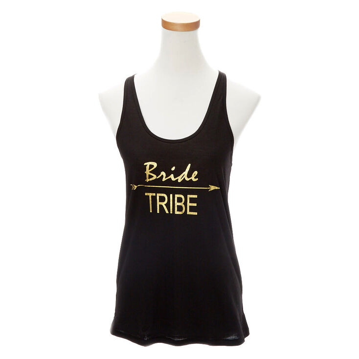 Bride Tribe Tank Top- Black,