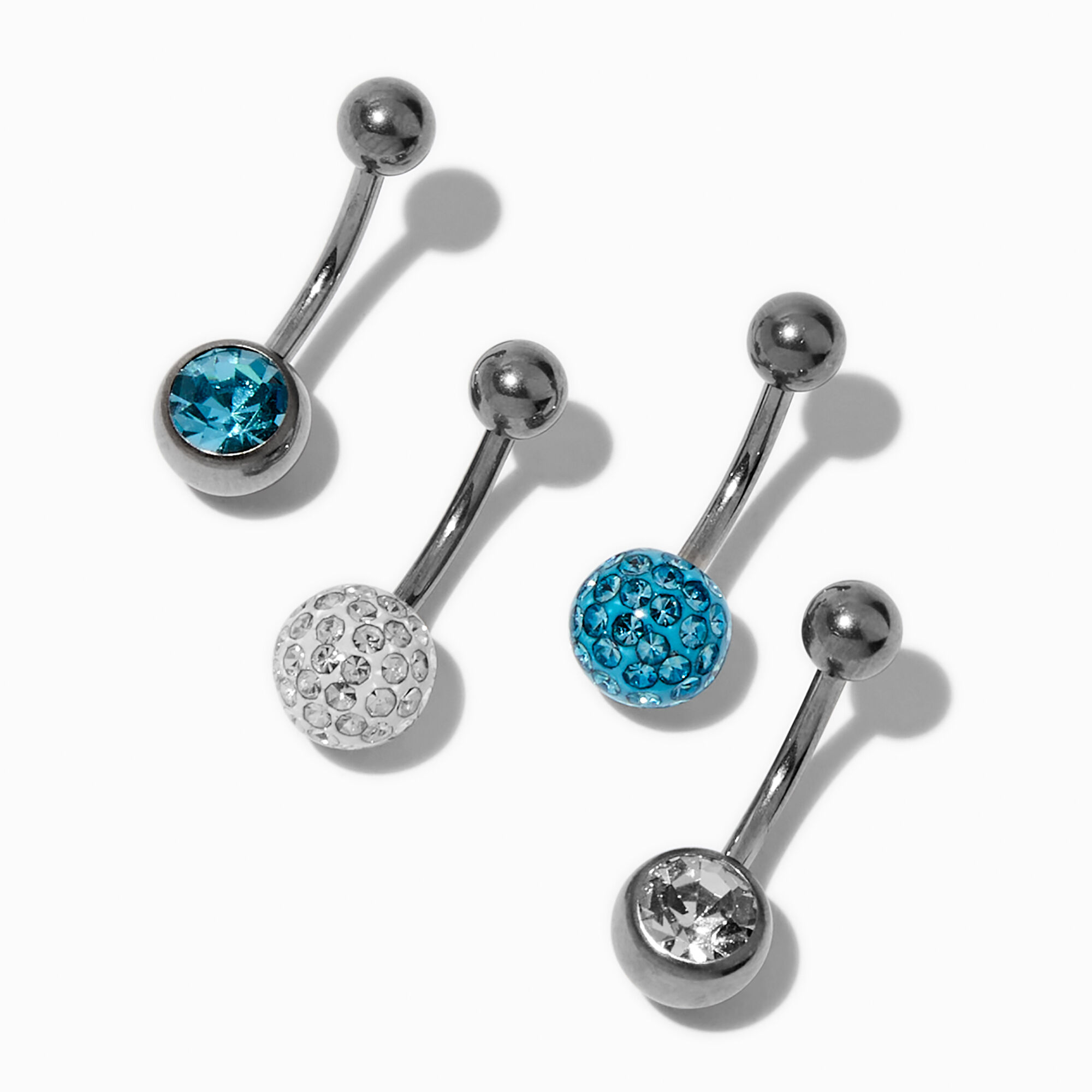 Sparkly belly rings new arrivals
