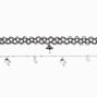 Black Mushroom Tattoo Choker &amp; Charm Necklaces &#40;2 Pack&#41;,