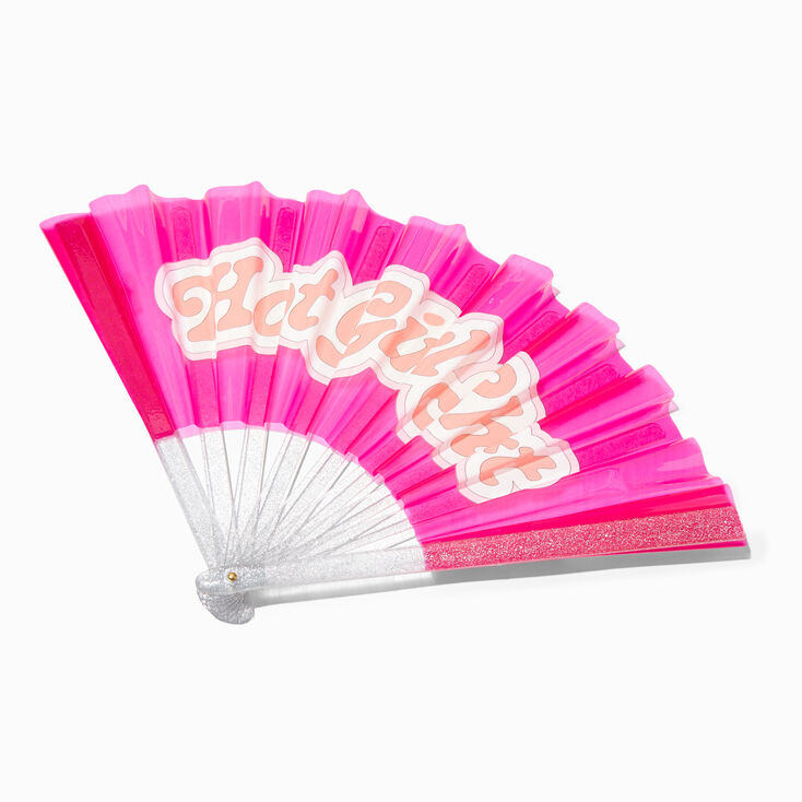 Hot Girl Sh*t Large Folding Fan,