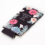 Welcome To The Sh!t Show Floral Skinny Koozie - Black,
