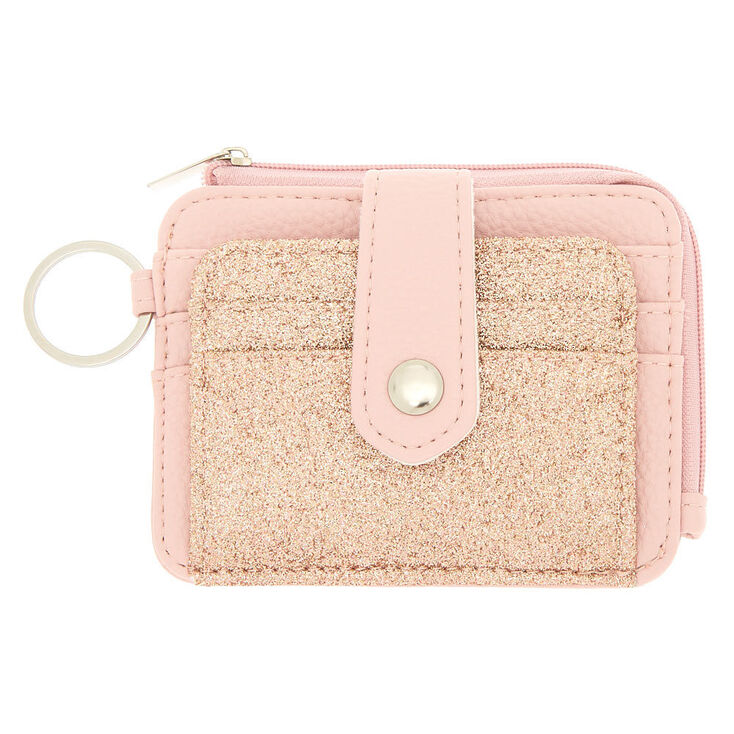 Glitter Coin Purse - Blush,