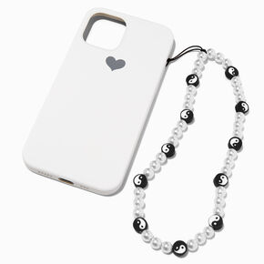 Yin Yang Beaded Phone Wrist Strap,