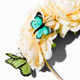 Ivory Flower Butterfly Headband,