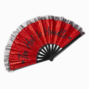 &quot;Too Hot to Handle&quot; Personal Folding Fan,