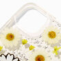 Daisy Ring Holder Protective Phone Case - Fits iPhone 14 Plus,