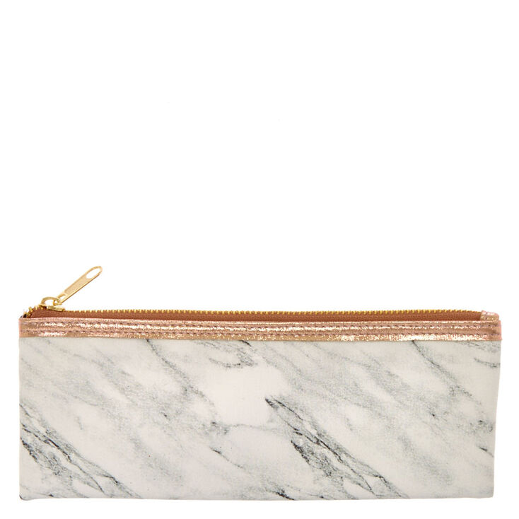 Marble Print Pencil Case,