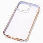 Embellished Clear/Lavender Phone Case - Fits iPhone&reg; 13 Pro Max,