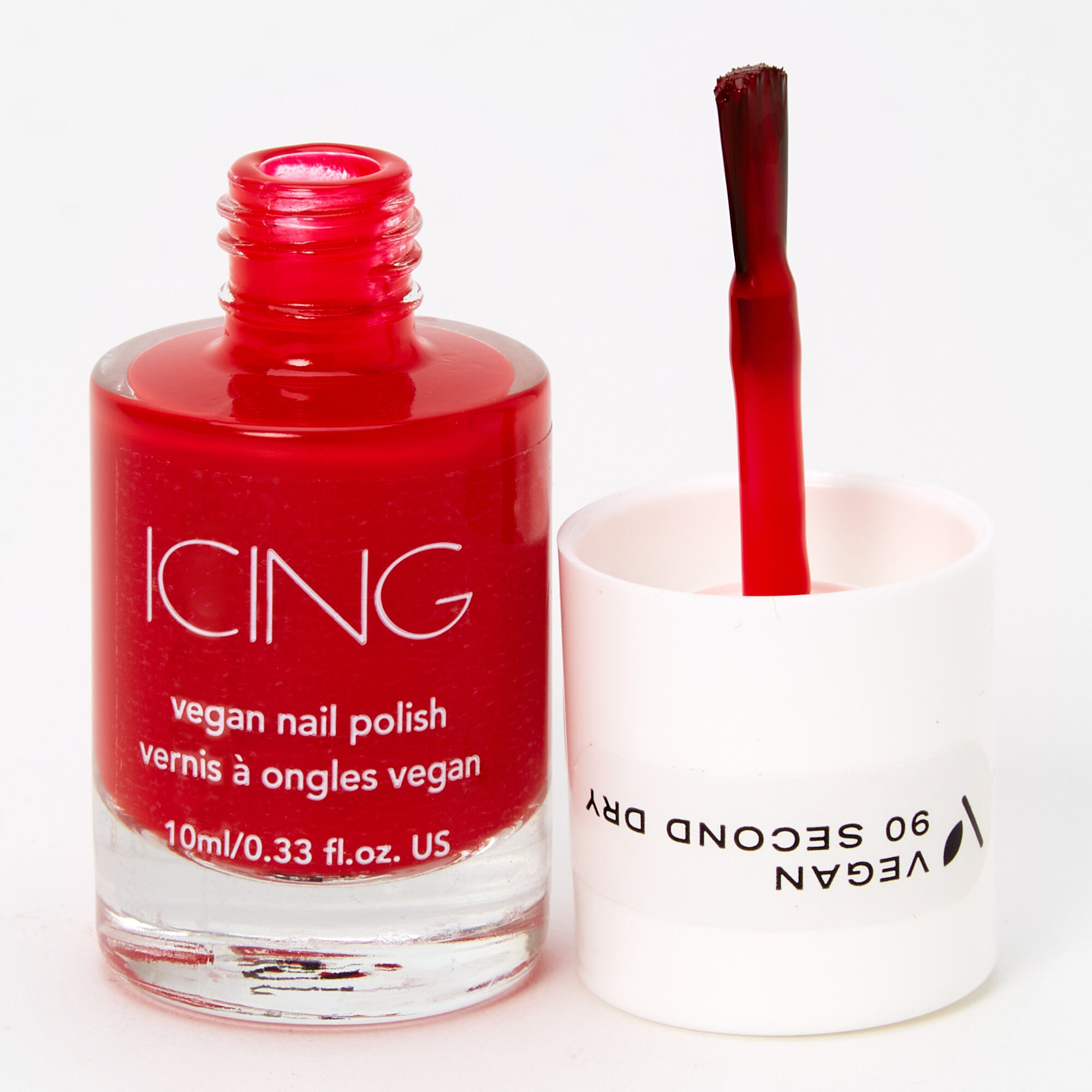 Vegan 90 Second Dry Nail Polish -Valentine Kisses | Icing US