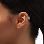 Silver 18G Celestial Cartilage Clicker Earring,