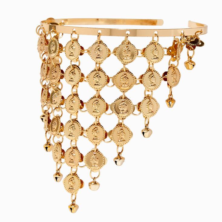 Fortune Teller Golden Coin Headband,