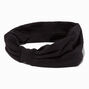 Black Knotted Headwrap,