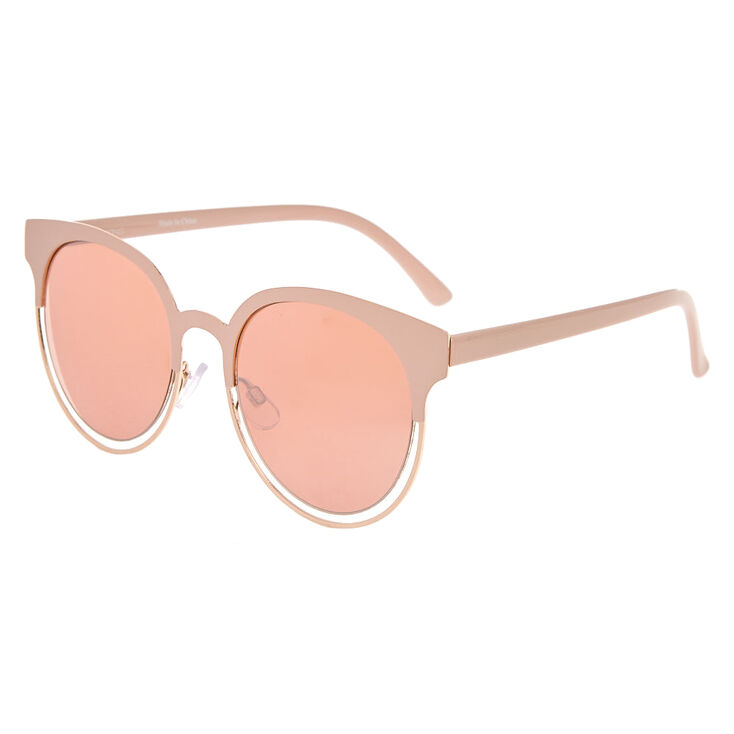 Blush Mod Round Sunglasses,