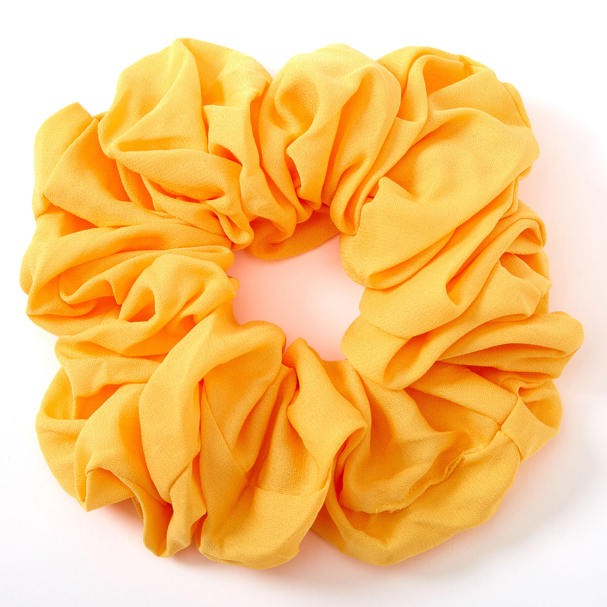 Giant Hair Scrunchie Yellow Icing Us