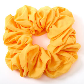 Giant Hair Scrunchie - Yellow,