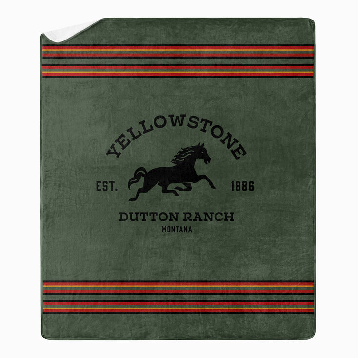 Yellowstone Dutton Ranch Silk Touch Throw Blanket &#40;ds&#41;,