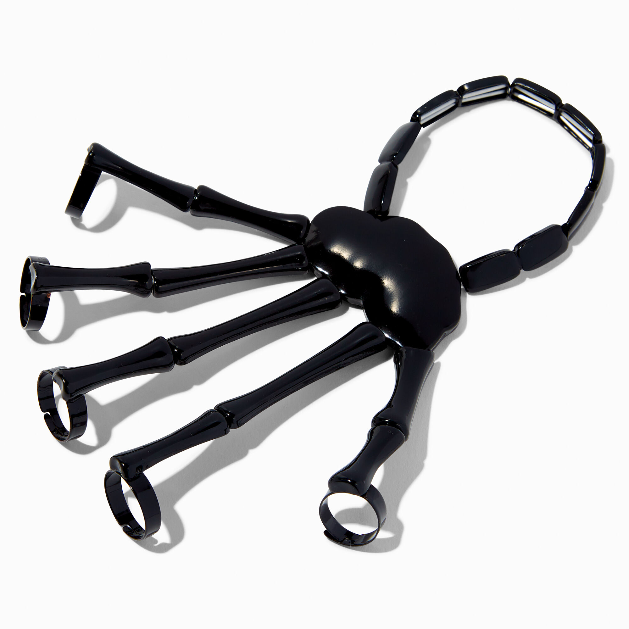 Skeleton hand toy top