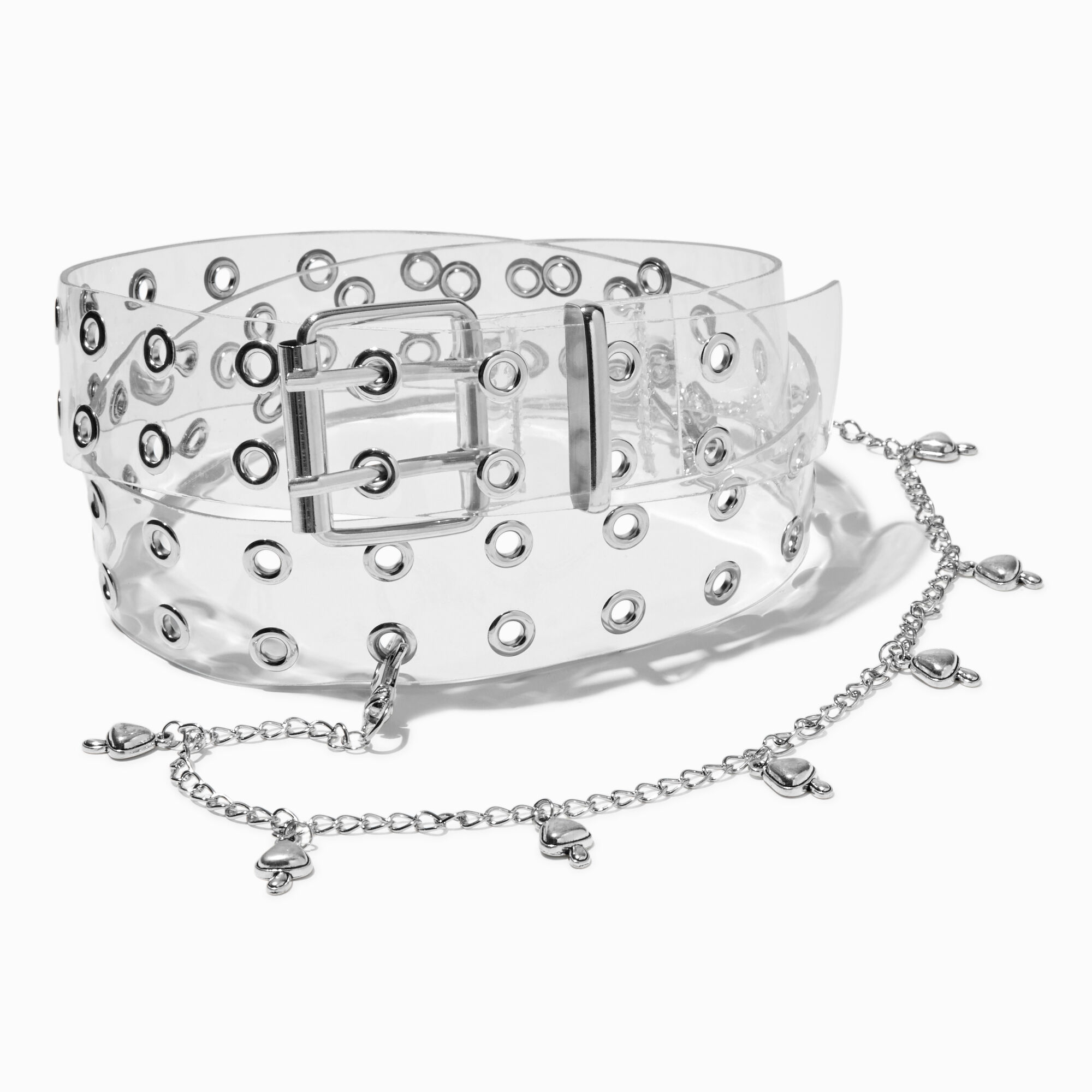 Grommet belt with chain online