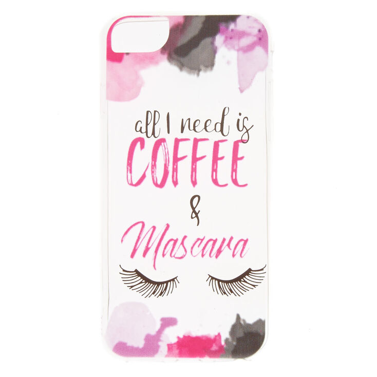 Coffee + Mascara Phone Case,